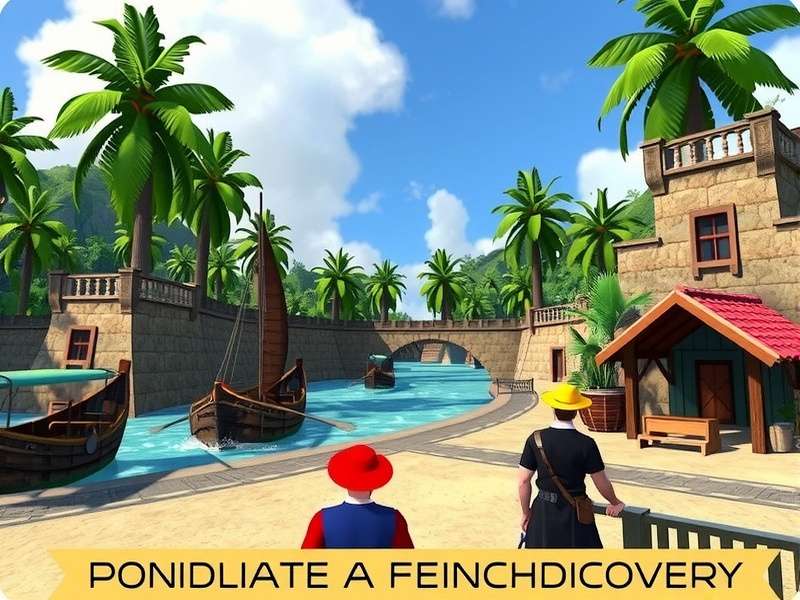 Pondicherry French Discovery Game Screenshot